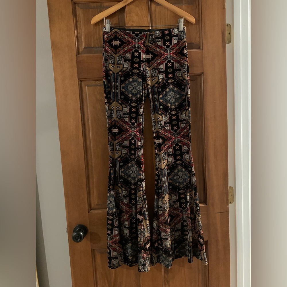 Free People Velvet Flare Pant